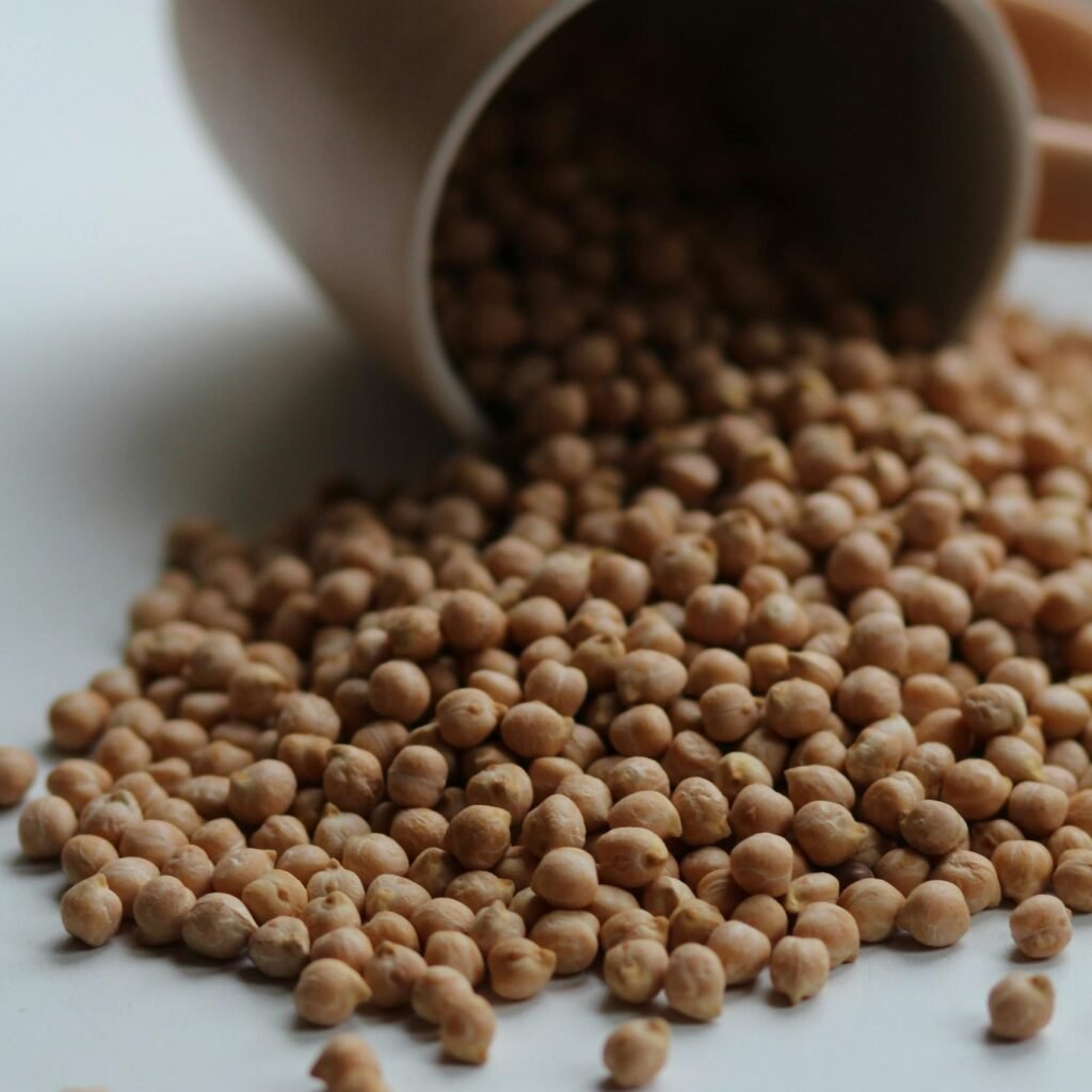 Chickpeas in a bowl